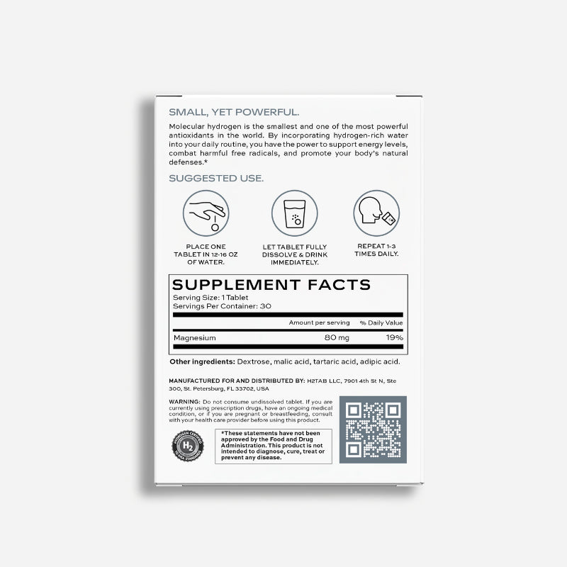 Nuvion™ Molecular Hydrogen Tablets
